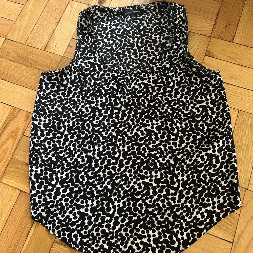 Printed Tank Top Blouses